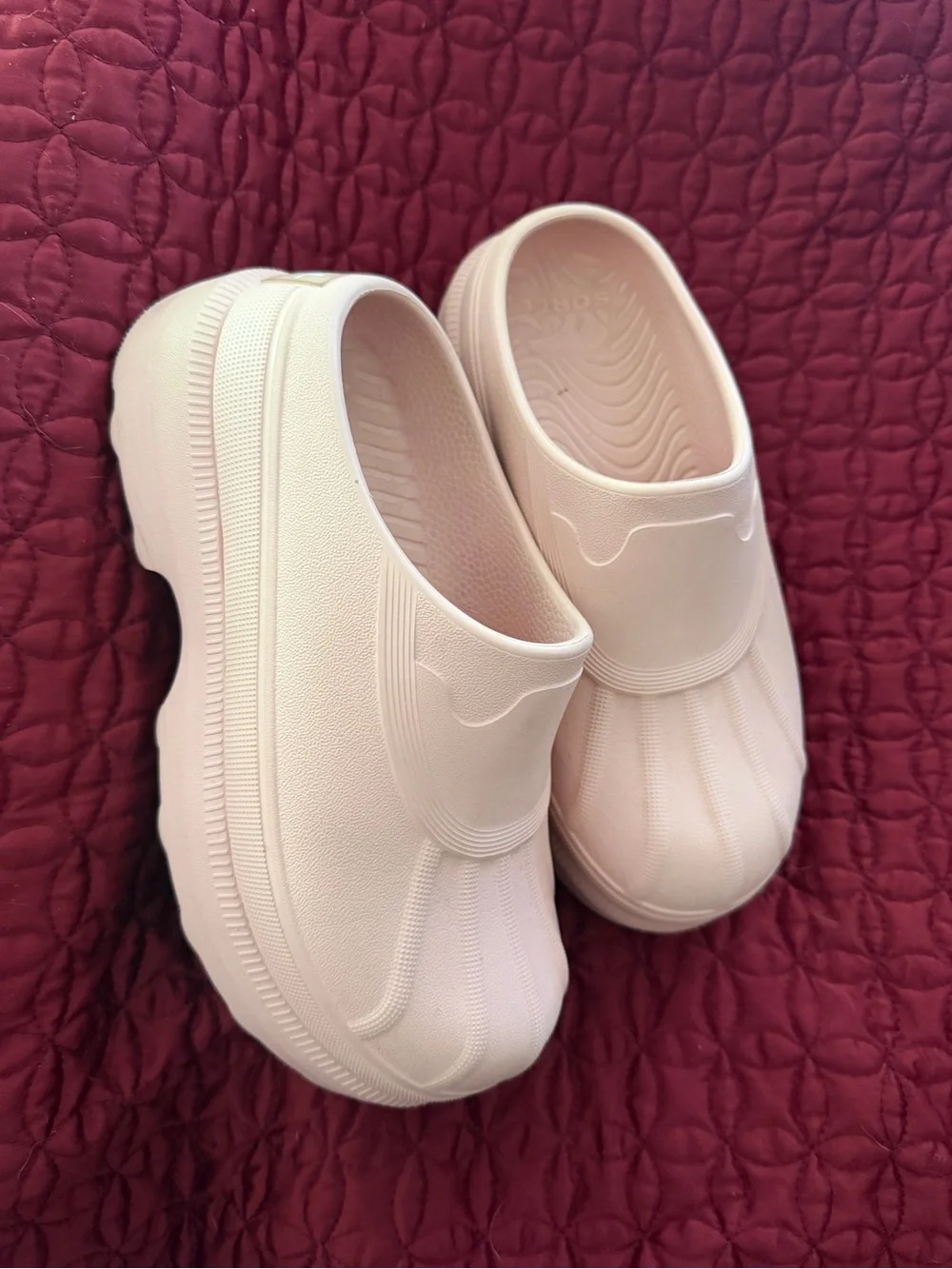 Sorel Pink Platform Garden Clog in - Picture 2 of 4